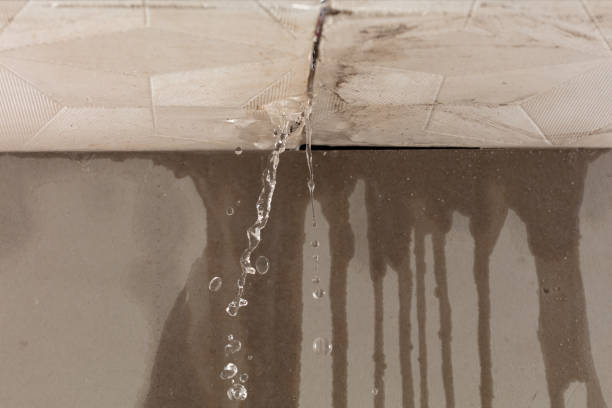 Professional Sewage Cleanup technician working in Mary D, PA